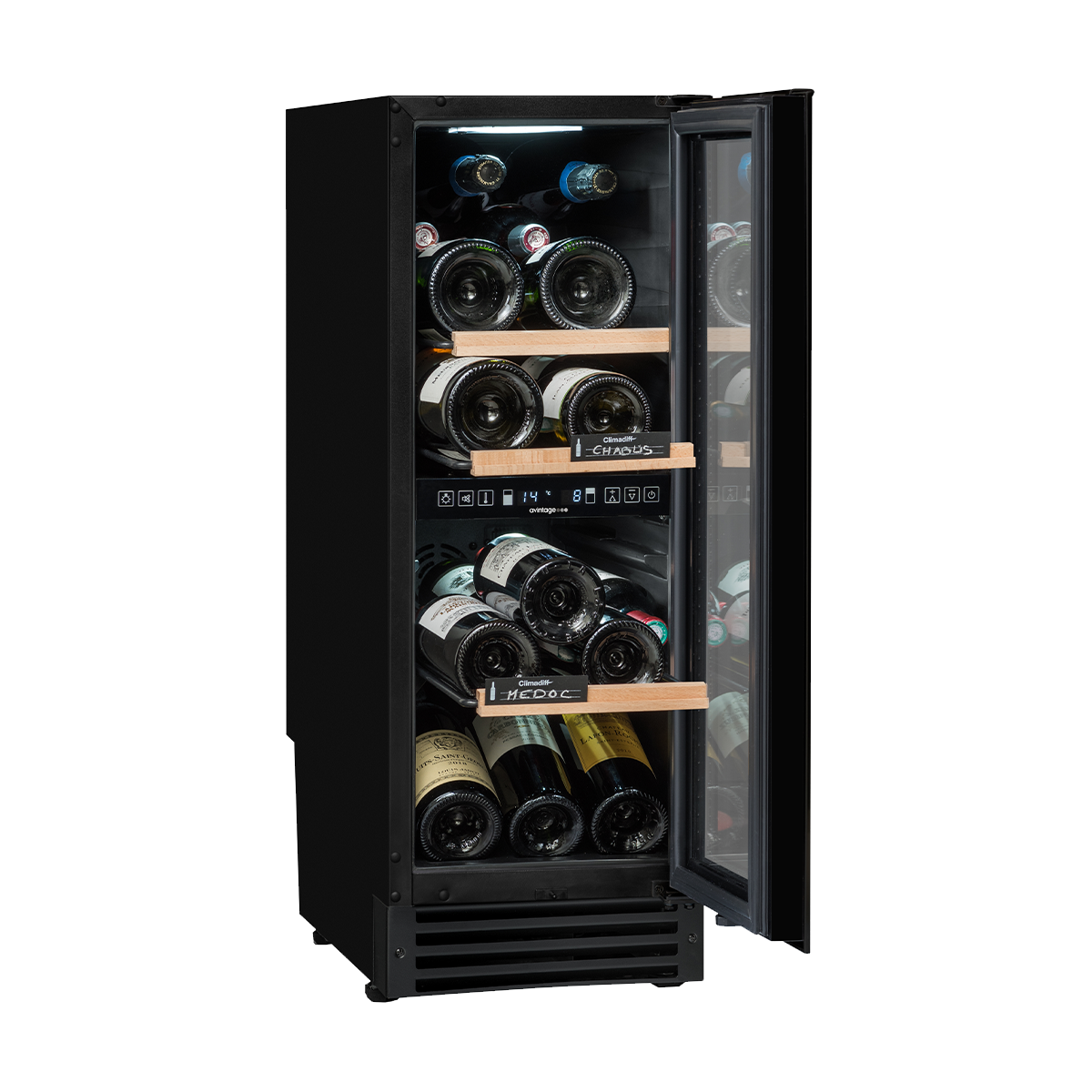 ▷ Vinoteca Refrigerada 2 Temperaturas 110 botellas EUROFRED TFW 265-2